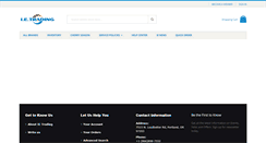 Desktop Screenshot of ietrading.com